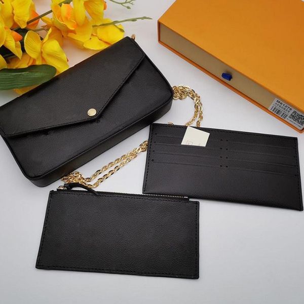 classic luxurys designers bags pochette felicie bag genuine leather handbags shoulder handbag clutch tote messenger shopping purse with box
classic luxurys designers bags pochette felicie bag genuine leather handbags shoulder handbag clutch tote messenger shopping purse with box