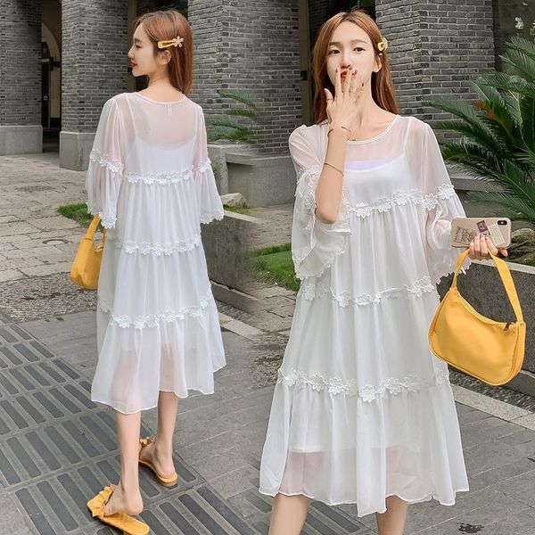 maternity dresses 666# clothes summer short sleeves o neck white chiffon easy matching loose stylish dress pregnant women mom
maternity dresses 666# clothes summer short sleeves o neck white chiffon easy matching loose stylish dress pregnant women mom