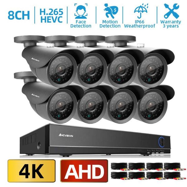 system 8ch hd-tvi network dvr with 4/8* 8.0mp hd outdoor home security face playback camera kit onvif wireless kits
system 8ch hd-tvi network dvr with 4/8* 8.0mp hd outdoor home security face playback camera kit onvif wireless kits
