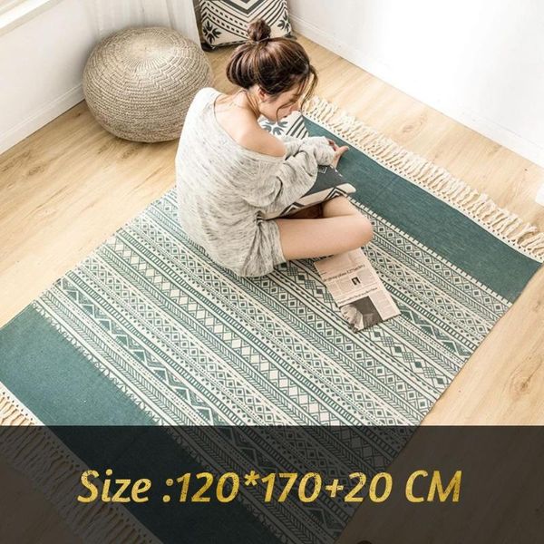 retro green tassel cotton and linen floor mat bedroom hand made morocco geometric print for carpet large rugs area living room carpets
retro green tassel cotton and linen floor mat bedroom hand made morocco geometric print for carpet large rugs area living room carpets