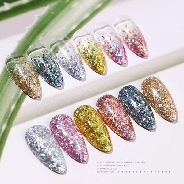 gold silver nail art glitter foil paillette chip flake tips polish gel uv design d0jf decorations, Silver;gold
gold silver nail art glitter foil paillette chip flake tips polish gel uv design d0jf decorations, Silver;gold