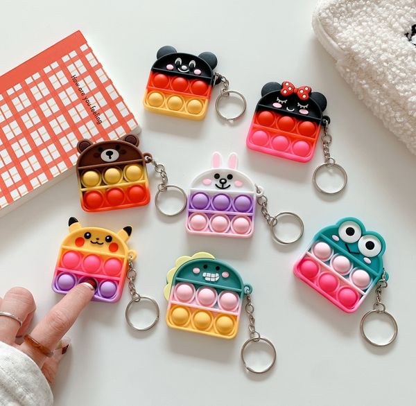 simple push bubbles keychains cartoon characters fidget toy for autism adhd anxiety anti stress relief sensory toys
simple push bubbles keychains cartoon characters fidget toy for autism adhd anxiety anti stress relief sensory toys