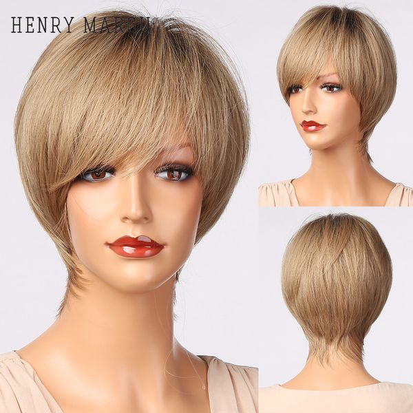 short bobo synthetic wigs with bangs black golden dark root straight wigs for women cosplay heat resistant fiberfactory direct
short bobo synthetic wigs with bangs black golden dark root straight wigs for women cosplay heat resistant fiberfactory direct