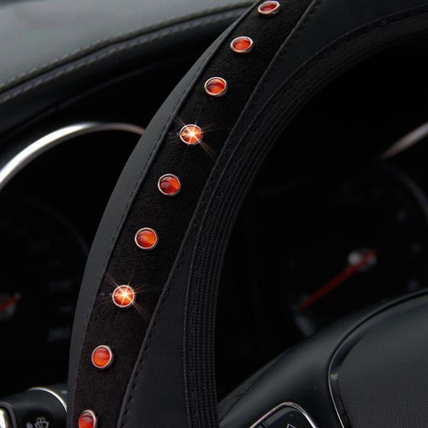 steering wheel covers accessories cover anti-slip auto black+red diamond practical
steering wheel covers accessories cover anti-slip auto black+red diamond practical