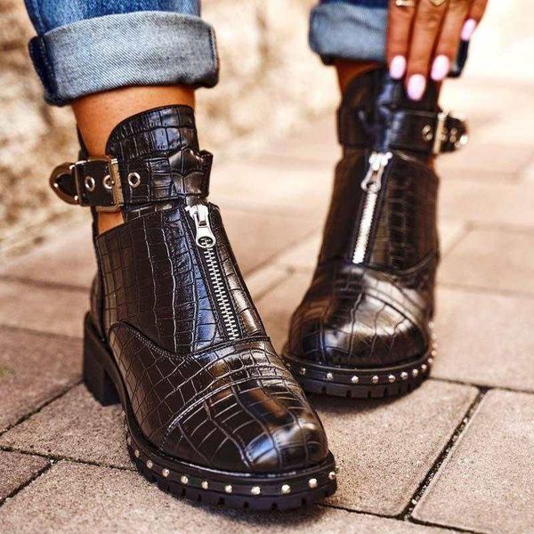 boots women 2021 round toe female shoes rivets luxury designer ladies low rubber leather fashion large size mid-calf, Black
boots women 2021 round toe female shoes rivets luxury designer ladies low rubber leather fashion large size mid-calf, Black