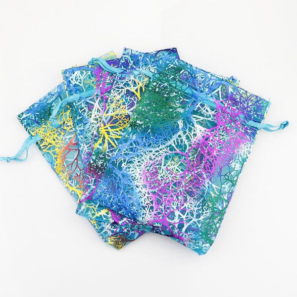 2021 wholesale 100pcs/lot small blue coral organza bags 9x12cm favor wedding gift bags cute candy jewelry packaging bag pouches
2021 wholesale 100pcs/lot small blue coral organza bags 9x12cm favor wedding gift bags cute candy jewelry packaging bag pouches