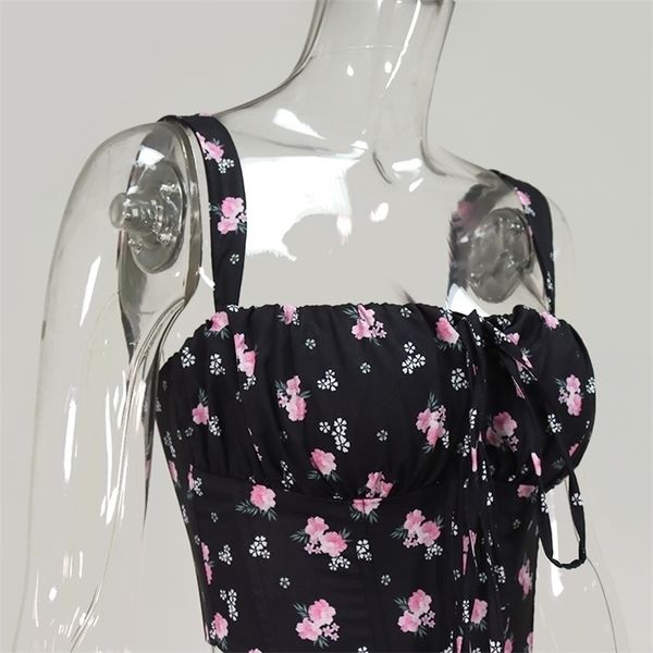 black floral corset women summer backless boned lace up crop party casual wear prairie chic print 2021 new s, White
black floral corset women summer backless boned lace up crop party casual wear prairie chic print 2021 new s, White