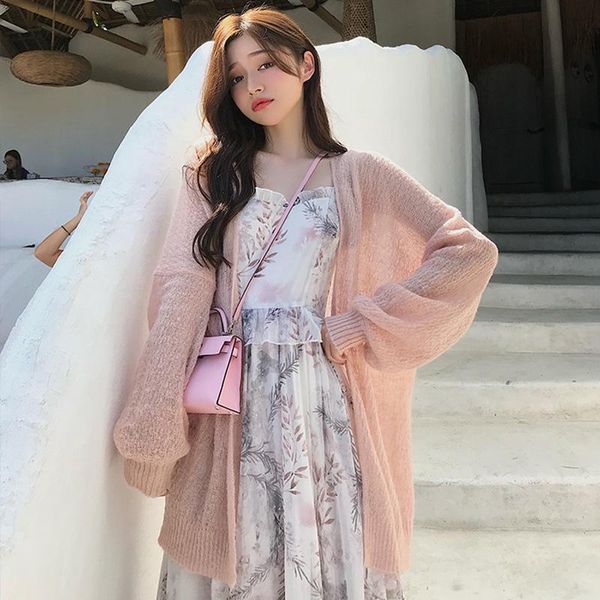 women's jackets summer 2021 thin coat sunscreen clothing long sleeve knitted blouse kimono cardigan x, Black;brown
women's jackets summer 2021 thin coat sunscreen clothing long sleeve knitted blouse kimono cardigan x, Black;brown