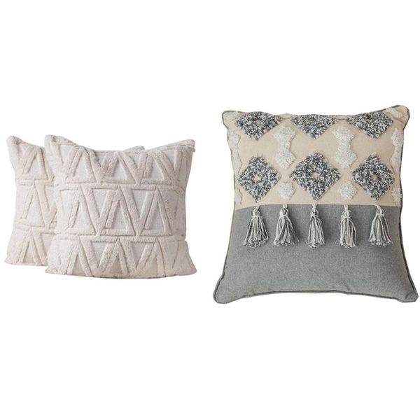 pillow case 1x moroccan style cushion cover grey ivory diamond stripe-grey & pack of 2 soft plush decorative throw covers
pillow case 1x moroccan style cushion cover grey ivory diamond stripe-grey & pack of 2 soft plush decorative throw covers
