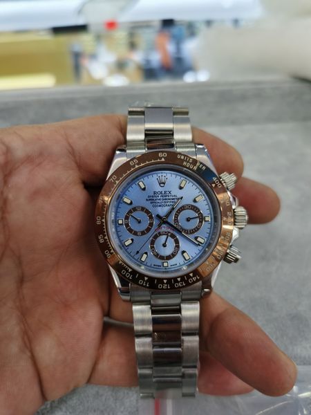 with original box luxury mens watches 116509ln watch montre de luxe automatic wristwatches steel ring bezel 316l adustable folding buckle 20, Slivery;brown
with original box luxury mens watches 116509ln watch montre de luxe automatic wristwatches steel ring bezel 316l adustable folding buckle 20, Slivery;brown