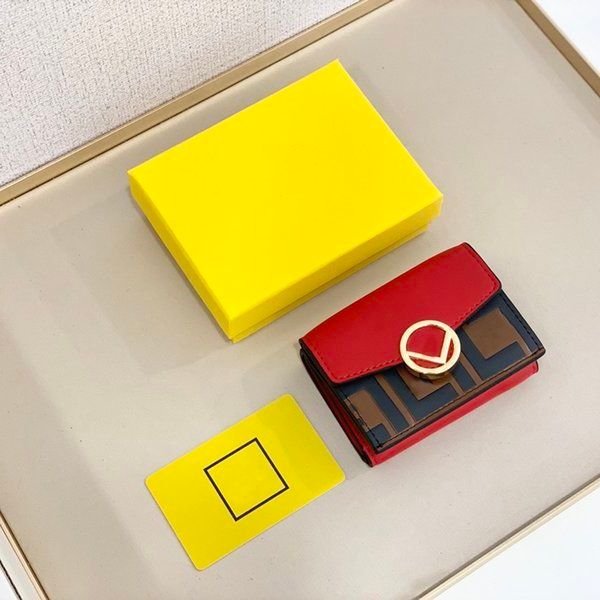 clutch fashion letter short f wallets 2021 luxury classic brand-name wallet multi-function card pocket small holders men and women leather, Red;black
clutch fashion letter short f wallets 2021 luxury classic brand-name wallet multi-function card pocket small holders men and women leather, Red;black