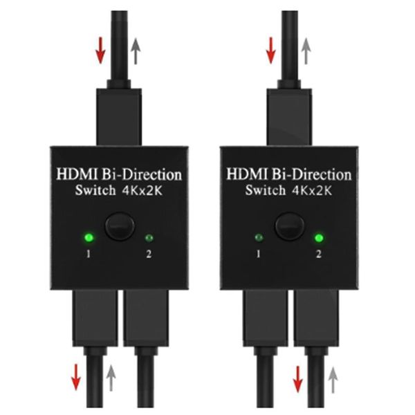 audio cables & connectors bi-directional 1x2 / 2x1 -compatible splitter switcher 4k switch ultra hd 1080p 3d hdr hdcp for ps4 xbox
audio cables & connectors bi-directional 1x2 / 2x1 -compatible splitter switcher 4k switch ultra hd 1080p 3d hdr hdcp for ps4 xbox