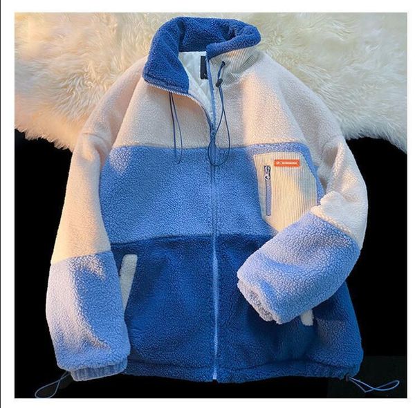 women's vests 2021 autumn and winter clothing lamb wool sweater female harajuku loose hooded long-sleeved lazy style ins jacket male pu, Black;white
women's vests 2021 autumn and winter clothing lamb wool sweater female harajuku loose hooded long-sleeved lazy style ins jacket male pu, Black;white