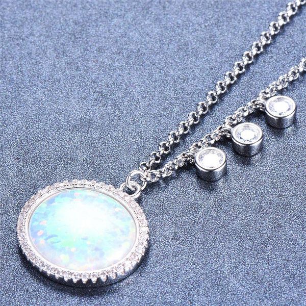 pendant necklaces luxury female crystal round necklace dainty silver color chain for women boho blue white opal wedding
pendant necklaces luxury female crystal round necklace dainty silver color chain for women boho blue white opal wedding