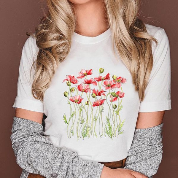 women's t-shirt women watercolor flower floral style 90s short sleeve fashion graphic female clothes cartoon lady tees tshirt print, White
women's t-shirt women watercolor flower floral style 90s short sleeve fashion graphic female clothes cartoon lady tees tshirt print, White