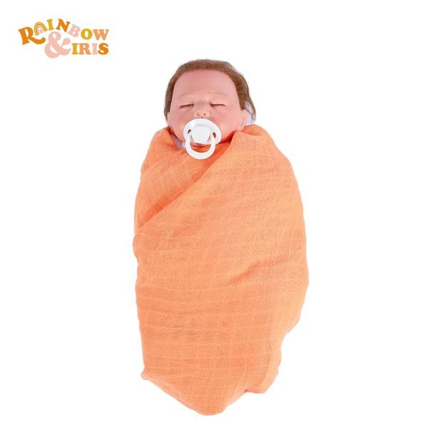 rainbo&iris solid bamboo cotton muslin swaddle baby diaper wrap 120x120cm blankets & swaddling
rainbo&iris solid bamboo cotton muslin swaddle baby diaper wrap 120x120cm blankets & swaddling