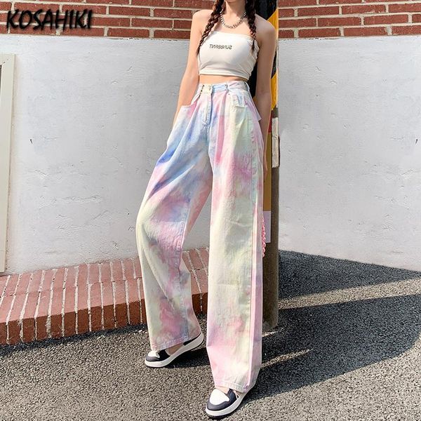 women's pants & capris kosahiki korean women streetwear wide leg tie dye jeans woman summer 2021 high waist trousers denim casual haraj, Black;white
women's pants & capris kosahiki korean women streetwear wide leg tie dye jeans woman summer 2021 high waist trousers denim casual haraj, Black;white