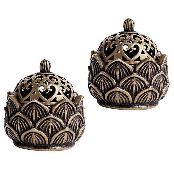 fragrance lamps 2 pcs decorative incense burner copper incenser holder censer deskornament
fragrance lamps 2 pcs decorative incense burner copper incenser holder censer deskornament