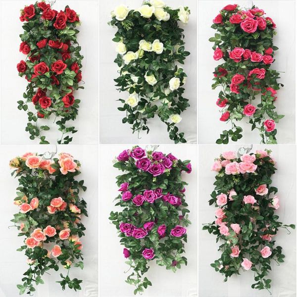 decorative flowers & wreaths 2pc artificial rose fake hanging plant wall home balcony basket decor (rose red, milk white, purple, champagne,
decorative flowers & wreaths 2pc artificial rose fake hanging plant wall home balcony basket decor (rose red, milk white, purple, champagne,