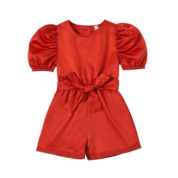 girls summer casual short sleeve jumpsuit fresh solid color back button bandage romper jumpsuits one-piece short pants, Blue
girls summer casual short sleeve jumpsuit fresh solid color back button bandage romper jumpsuits one-piece short pants, Blue
