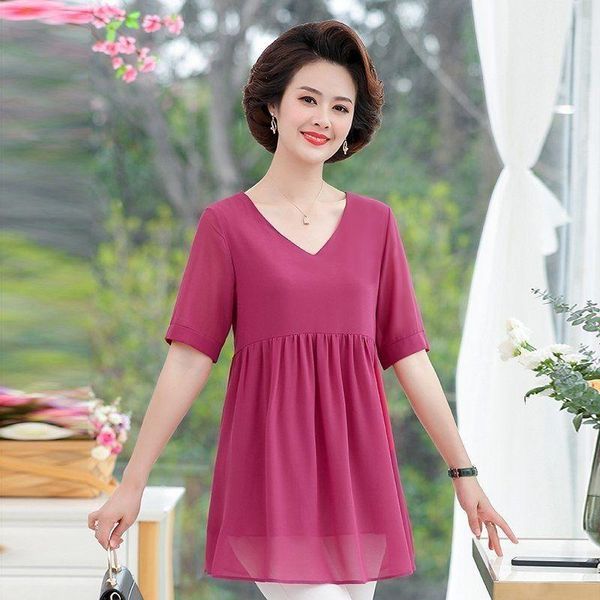 women's blouses & shirts chemisier femme womens fashion summer chiffon shirt women short sleeve blouse korean woman clothes roupas fem, White
women's blouses & shirts chemisier femme womens fashion summer chiffon shirt women short sleeve blouse korean woman clothes roupas fem, White