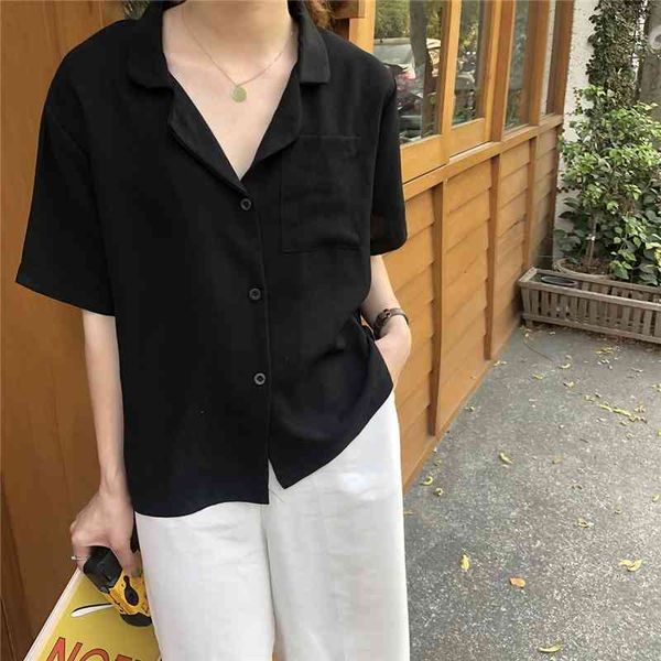 women's blouses & shirts solid vintage gentle streetwear thin basewear retro outwear summer women elegance brief chic casual kdoo, White
women's blouses & shirts solid vintage gentle streetwear thin basewear retro outwear summer women elegance brief chic casual kdoo, White
