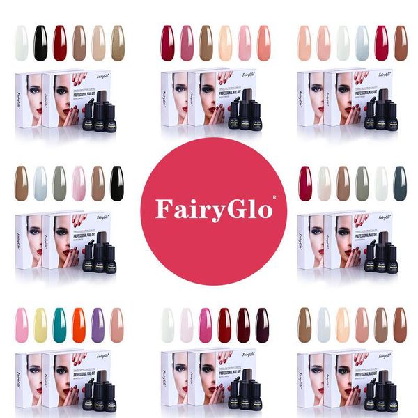 nail art kits fairyglo 6pcs gel polish set soak off uv led shiny 7ml hybrid varnish primer beauty salon manicure
nail art kits fairyglo 6pcs gel polish set soak off uv led shiny 7ml hybrid varnish primer beauty salon manicure