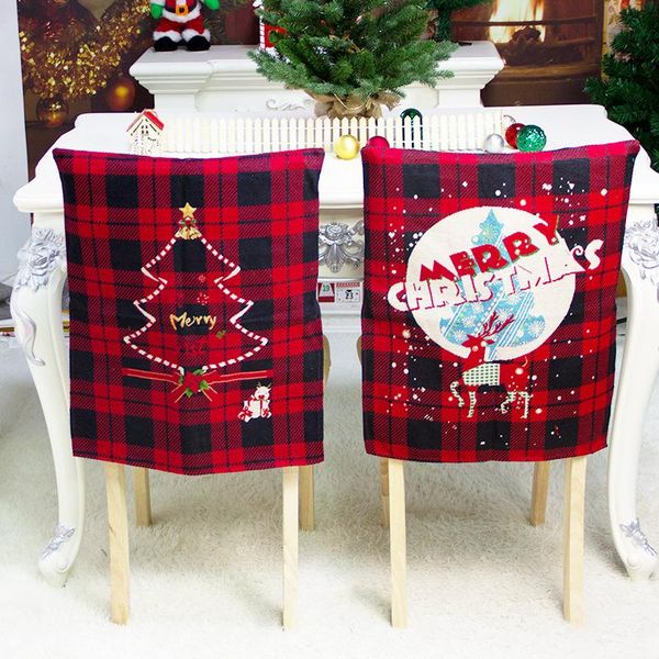 chair covers cover red and black plaid christmas elk creative decoration home decor
chair covers cover red and black plaid christmas elk creative decoration home decor