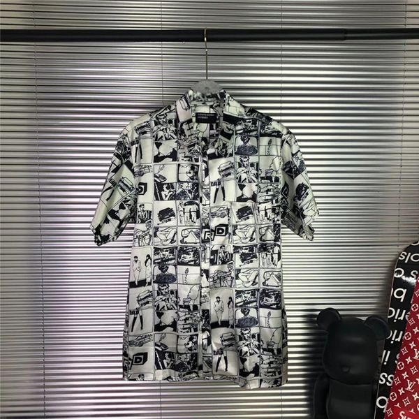 men's casual shirts camisa erd desenhos animados das mulheres camiseta superior hip-hop impresso completa tipo e.r.d camisas dos homens, White;black
men's casual shirts camisa erd desenhos animados das mulheres camiseta superior hip-hop impresso completa tipo e.r.d camisas dos homens, White;black