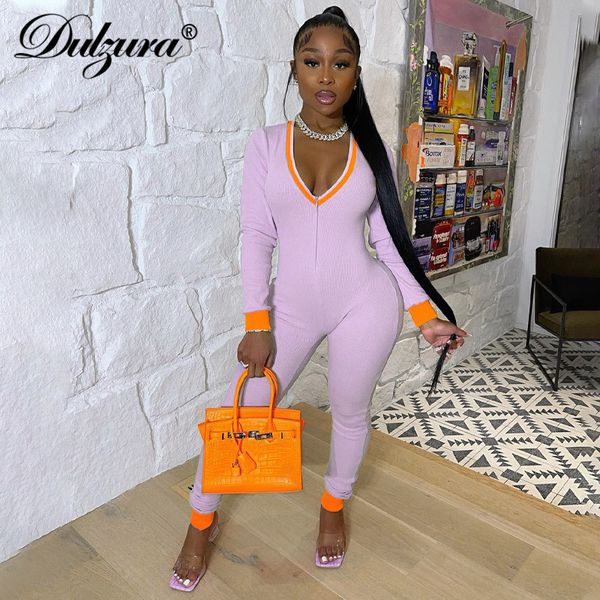 ribbed knitted stripe patchwork women v neck long sleeve jumpsuit skinny streetwear casual sporty 2021 spring summer, Black;white
ribbed knitted stripe patchwork women v neck long sleeve jumpsuit skinny streetwear casual sporty 2021 spring summer, Black;white