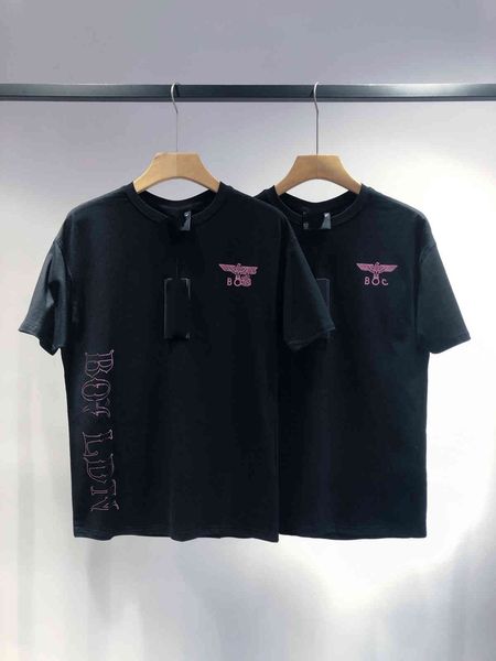 boy2021 new men's and women's devil wings gold stamping round neck short sleeve 230g fabric high version lovers t-shirt, White
boy2021 new men's and women's devil wings gold stamping round neck short sleeve 230g fabric high version lovers t-shirt, White