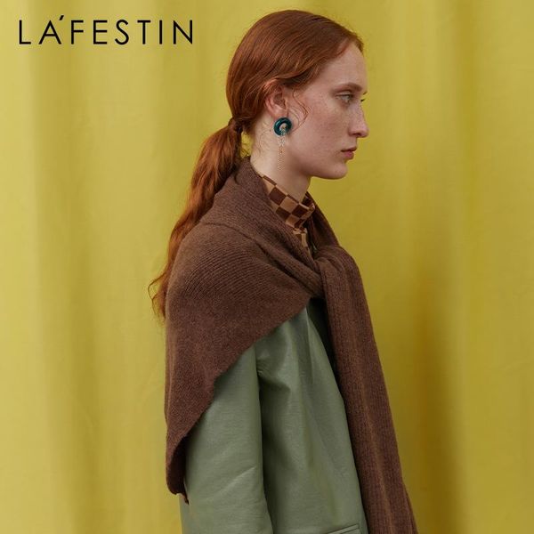 scarves la festin 2021 autumn and winter all-match warm scarf trendy fashion temperament simple female shawl dual purpose, Blue;gray
scarves la festin 2021 autumn and winter all-match warm scarf trendy fashion temperament simple female shawl dual purpose, Blue;gray