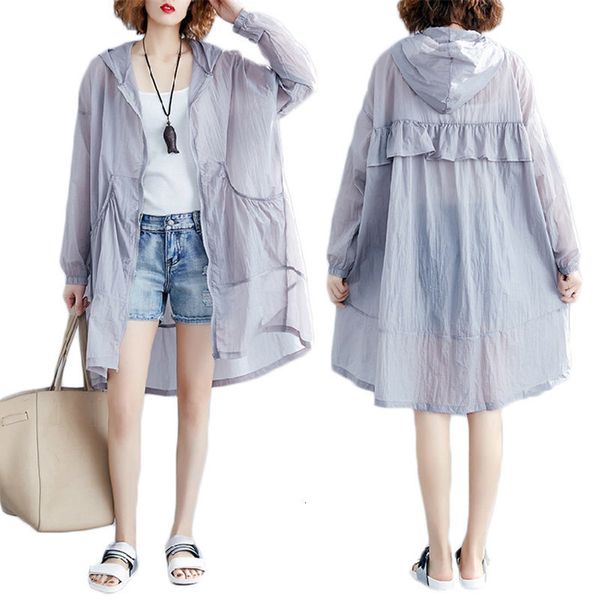 tracksuits long occasional camisa women's summer jacket size big spring with solid hood dropped solar clothing clothes bluff710 qtuc, Gray
tracksuits long occasional camisa women's summer jacket size big spring with solid hood dropped solar clothing clothes bluff710 qtuc, Gray