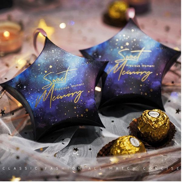 gift wrap pentagram candy boxes with ribbon baby shower birthday wedding favor and box christmas present gifts party supplies
gift wrap pentagram candy boxes with ribbon baby shower birthday wedding favor and box christmas present gifts party supplies