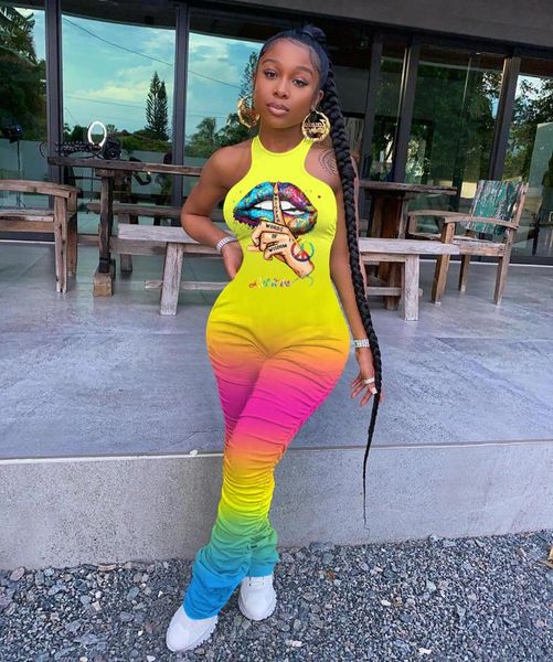 women's jumpsuits & rompers tmustobe print women off shoulder gradient bodycon summer 2021 streetwear skinny stacked jumpsuit outfits, Black;white
women's jumpsuits & rompers tmustobe print women off shoulder gradient bodycon summer 2021 streetwear skinny stacked jumpsuit outfits, Black;white