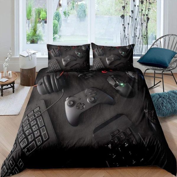 bedding sets lianai gamepad duvet cover set full size 3 piece boys kids gamer black bedspread set, no comforter 1 + 2 pillowcases
bedding sets lianai gamepad duvet cover set full size 3 piece boys kids gamer black bedspread set, no comforter 1 + 2 pillowcases