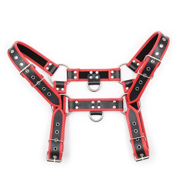 men faux leather lingerie punk gothic body bondage cage strap adjustable pin buckle chest harness belt for male belts, Black;brown
men faux leather lingerie punk gothic body bondage cage strap adjustable pin buckle chest harness belt for male belts, Black;brown
