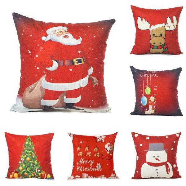 pillow case christmas cushion cover santa pattern elk claus tree sled print red square xmas home decor
pillow case christmas cushion cover santa pattern elk claus tree sled print red square xmas home decor