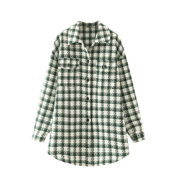 autumn elegant style lapel long sleeve single row shirt coat women's, Black;brown
autumn elegant style lapel long sleeve single row shirt coat women's, Black;brown