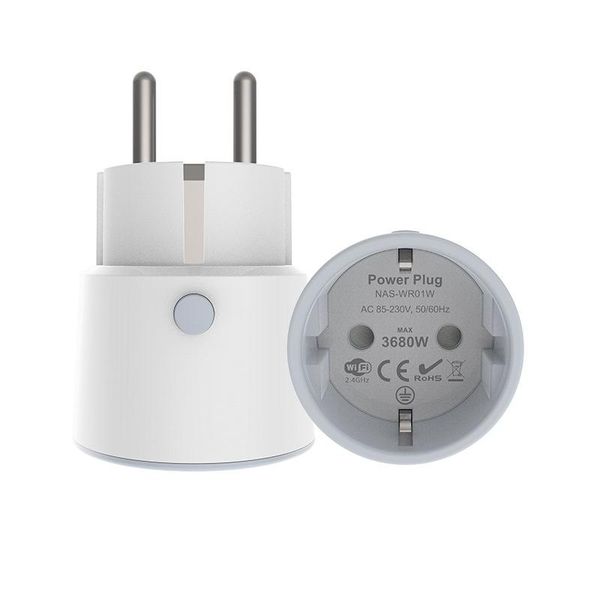 smart power plugs 16a remote voice control monitor socket outlet timing function work with alexa home tuya herepow wifi plug adaptor