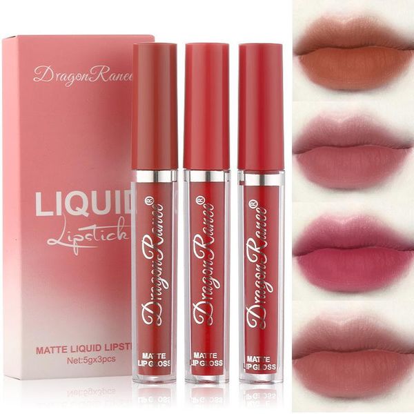 lip gloss 3 pcs waterproof lipstick red stick velvet matte natural long lasting moisturizing cosmetics makeup
lip gloss 3 pcs waterproof lipstick red stick velvet matte natural long lasting moisturizing cosmetics makeup