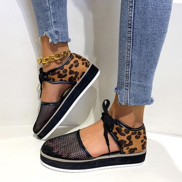 sandals women's shoes leopard print summer wedge ladies mesh breathable lae up platform flats female beach size 42, Black
sandals women's shoes leopard print summer wedge ladies mesh breathable lae up platform flats female beach size 42, Black