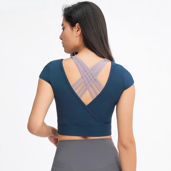 yoga outfit v-neck dance sport cropped t-shirts tee women back open leisure fitness gym workout crop xs-l
yoga outfit v-neck dance sport cropped t-shirts tee women back open leisure fitness gym workout crop xs-l