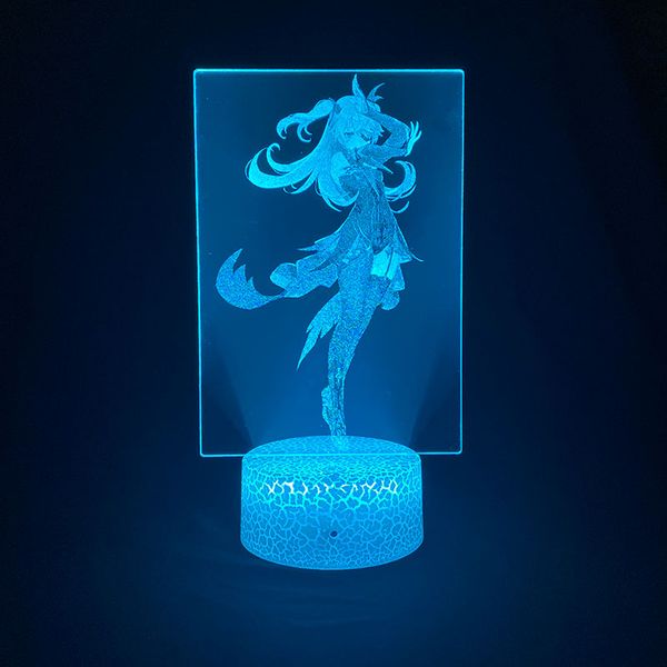 acrylic night light led 3d illusion picture lamp anime fischl figure nightlight genshin impact app control room decor game fans gift
acrylic night light led 3d illusion picture lamp anime fischl figure nightlight genshin impact app control room decor game fans gift