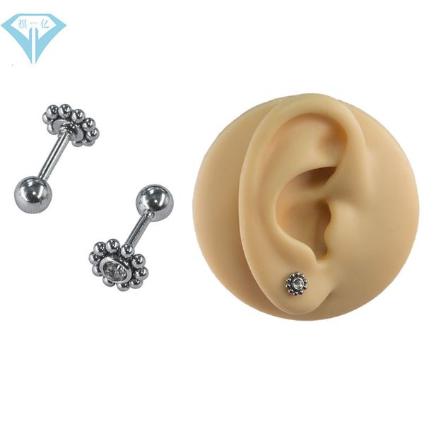stainless steel welding ball piercing earbone nail flower simple earnail jewelry with silk
stainless steel welding ball piercing earbone nail flower simple earnail jewelry with silk
