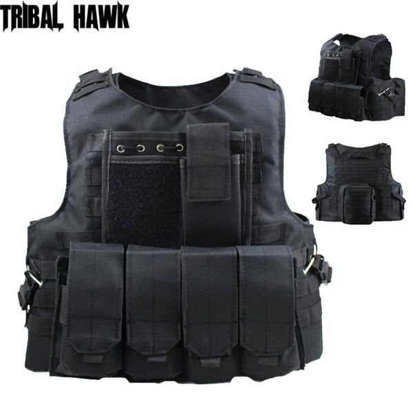 hunting jackets military tactical vest molle combat assault plate carrier war game cs outdoor clothing, Camo;black
hunting jackets military tactical vest molle combat assault plate carrier war game cs outdoor clothing, Camo;black