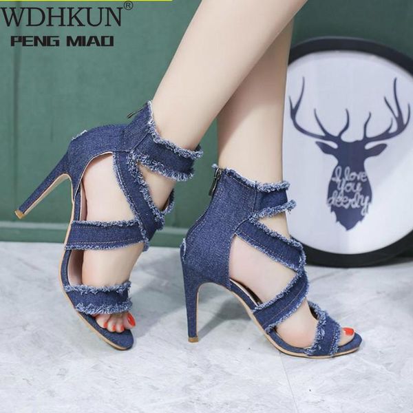 dress shoes 2021 peep toe gladiator women pumps denim high heels cutout stiletto zip thin party blue super cross n36, Black
dress shoes 2021 peep toe gladiator women pumps denim high heels cutout stiletto zip thin party blue super cross n36, Black