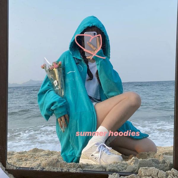 women's jackets sunscreen thin jacket, casual loose korean long sleeved sweater, blue lakeside hoodie and zipper, spring summer street, Black;brown
women's jackets sunscreen thin jacket, casual loose korean long sleeved sweater, blue lakeside hoodie and zipper, spring summer street, Black;brown