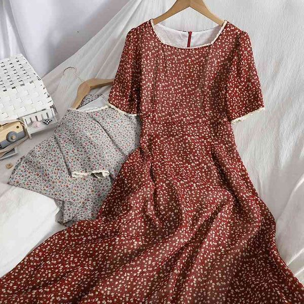 casual dresses retro seaside print lace square neck short-sleeved chiffon boho dress woemns sweet floral summer korean slim female, Black;gray
casual dresses retro seaside print lace square neck short-sleeved chiffon boho dress woemns sweet floral summer korean slim female, Black;gray