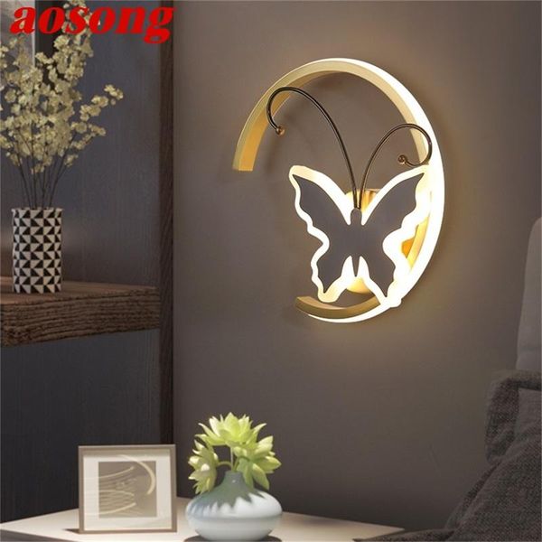 wall lamp aosong nordic creative sconces copper modern butterfly shade led light for home
wall lamp aosong nordic creative sconces copper modern butterfly shade led light for home
